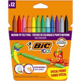 Marcadores De Colorir Kid Couleur Bic 12 Un