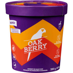 Açaí Morango E Banana Oakberry 473 ml