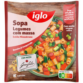 Sopa Legumes Com Massa Iglo 470 gr