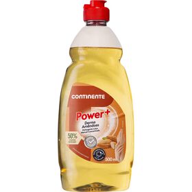 Detergente Manual Loiça Concentrado Power+ Amêndoa Continente 500 ml