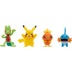 Pokémon - Pack 4 Figuras Battle Ready