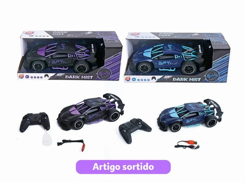Carro R/C 1:14 One Two Fun 2.4 g Spy Dark Modelos Sortidos