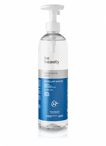 Água Micelar Com Ácido Hialurónico Be Beauty 0.4L