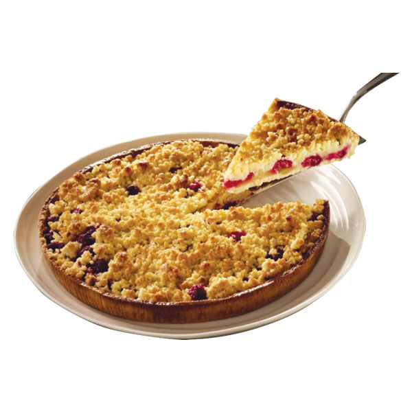 Tarte Crumble Maçã E Frutos Vermelhos Congelada 900 g Davigel