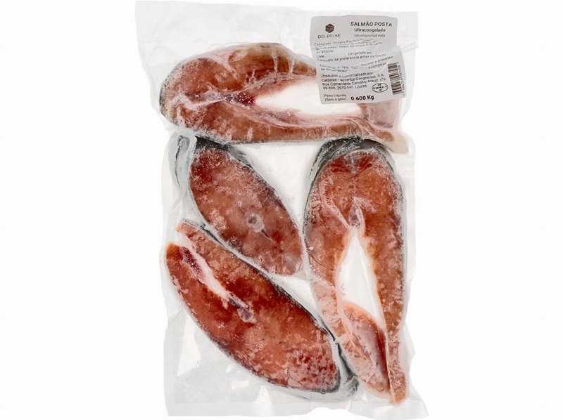 Salmão Selvagem Posta Ultracongelado 600 g