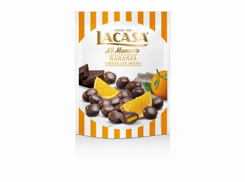 Drageias Chocolate Negro Lacasa Laranja 125 g