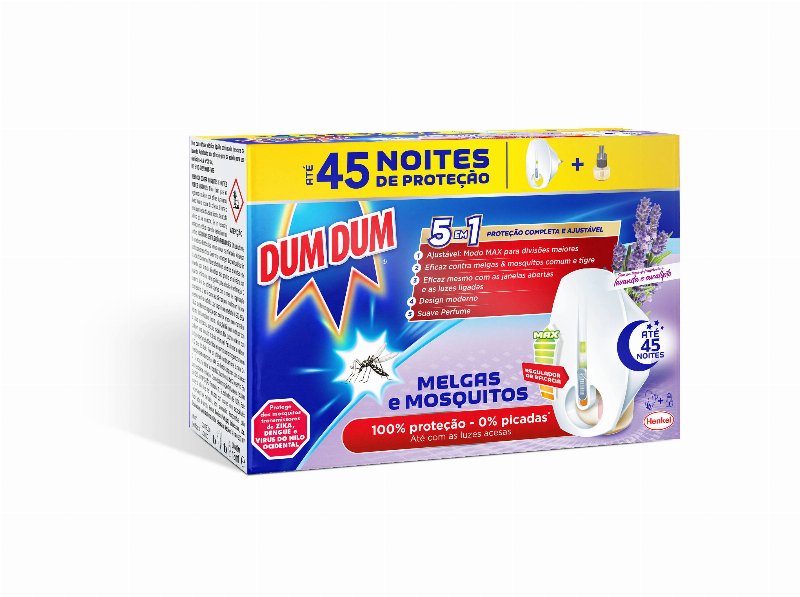 Inseticida Eléctrico Dum Dum Liq Lavanda Apa+1Rec 1Un