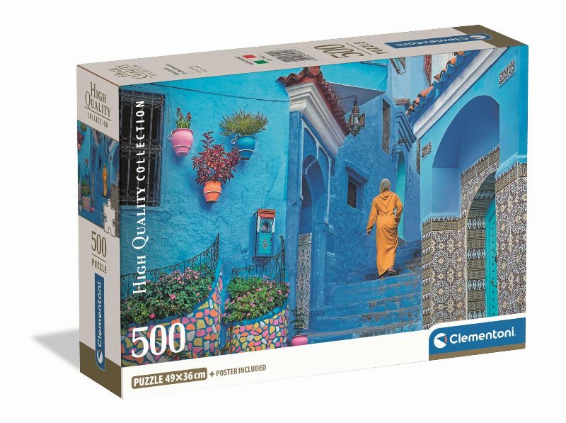 Puzzle Clementoni Blue Street 500 Peças