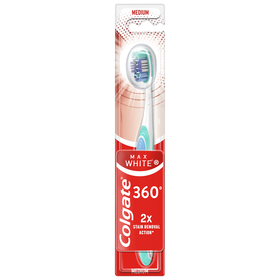 Escova De Dentes 360 Média Colgate Max White 1 Un