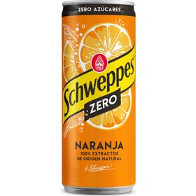 Refrigerante Em Lata Com Gás Laranja Zero Schweppes