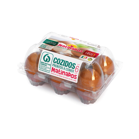 Ovos Cozidos Matinados 6 Un