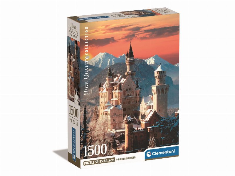 Puzzle Clementoni Neuschwanstein 1500 Peças