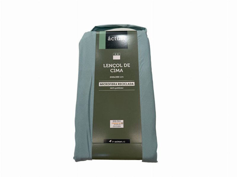 Lençol Individual Azul Actuel Poli Rec 240*280
