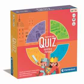 Clementoni - Jogo De Tabuleiro O Grande Quiz História De Portugal