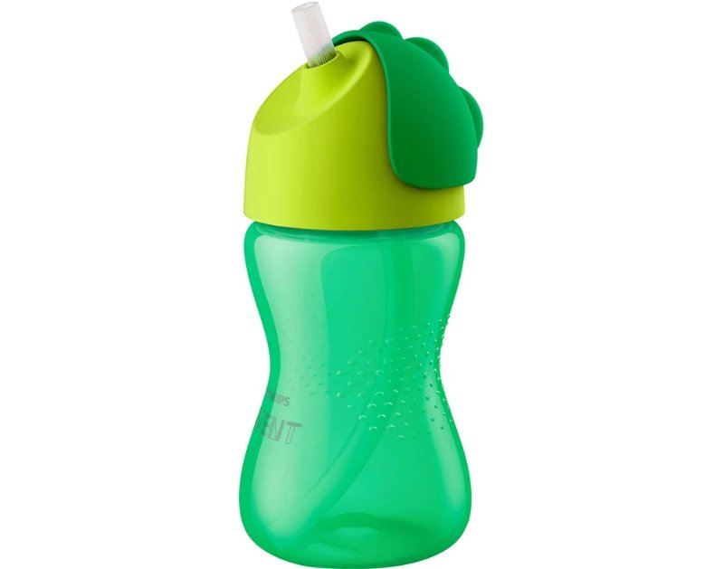 Copo Avent Com Palhinha Verde +12Meses 300 ml