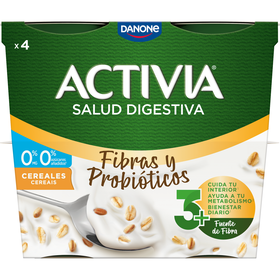 Iogurte Bifidus Pedaços Magro Cereais Activia Danone 460 gr (4 Un)