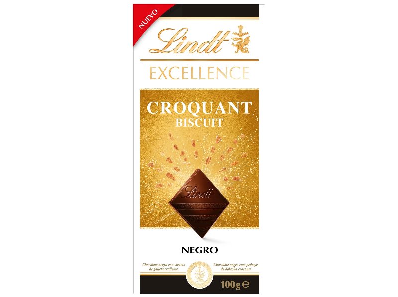 Chocolate Lindt Excellence Croquant Biscuit 100 g