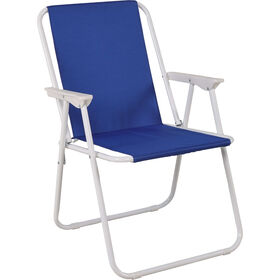 Cadeira De Praia 51X45X75Cm Azul Kasa