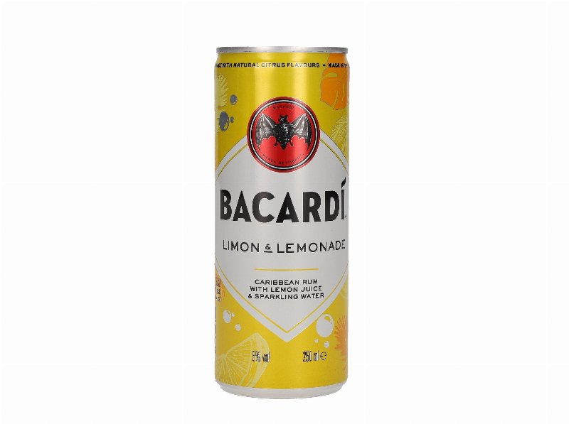 Cocktail Bacardi Limon Lemonade 0.25 l (Sdr)