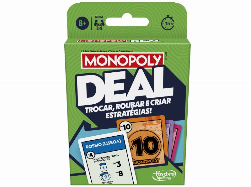 Jogo De Cartas Monopoly Deal