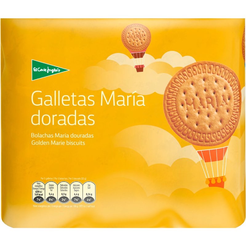 Bolachas Maria Douradas Pack 4 800 g