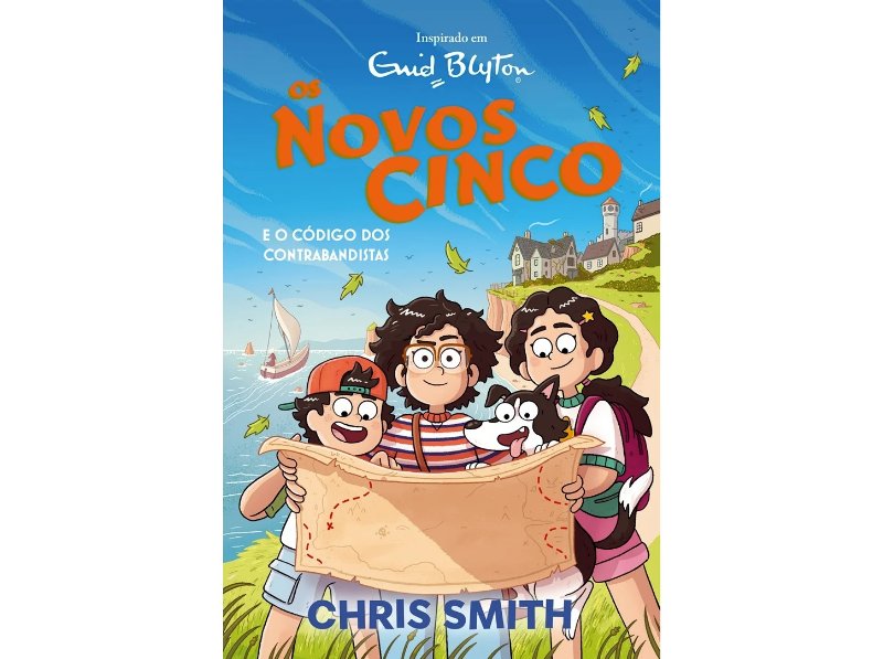 Livro Os Novos Cinco E O Código Dos Contrabandistas