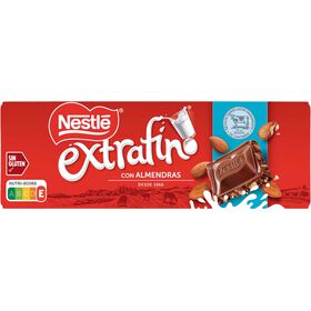 Tablete De Chocolate De Leite Com Amêndoa Extrafino Nestlé 250 gr