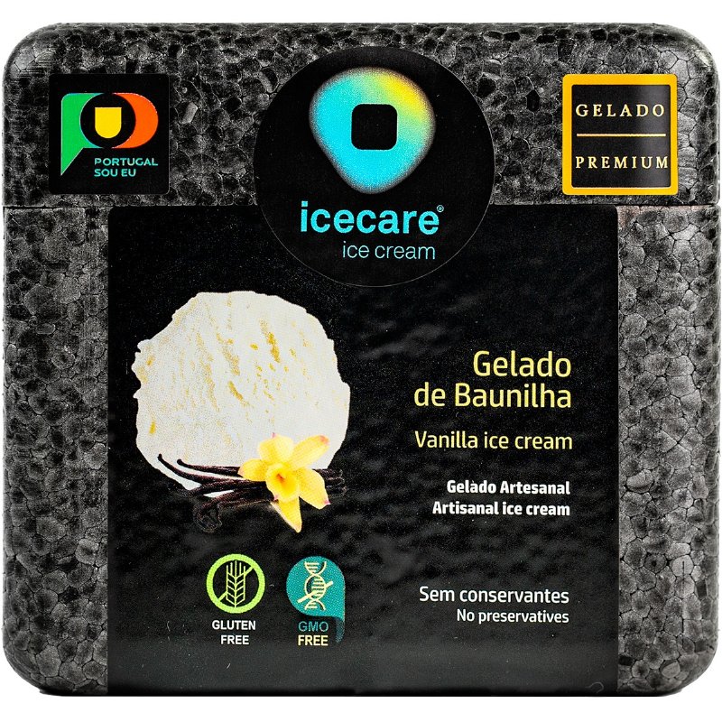 Gelado Artesanal De Baunilha