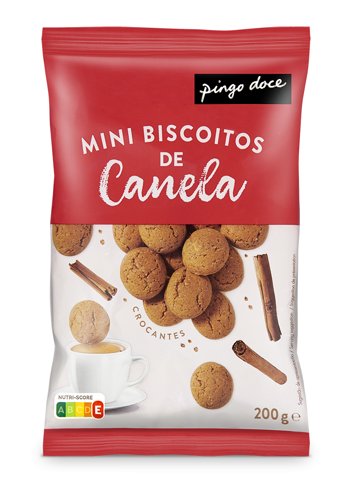 Mini Biscoitos De Canela Pingo Doce 0.2Kg