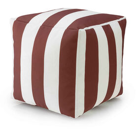 Puff Jardim Quadrado Ricas Castanhas Tropic Power Kasa