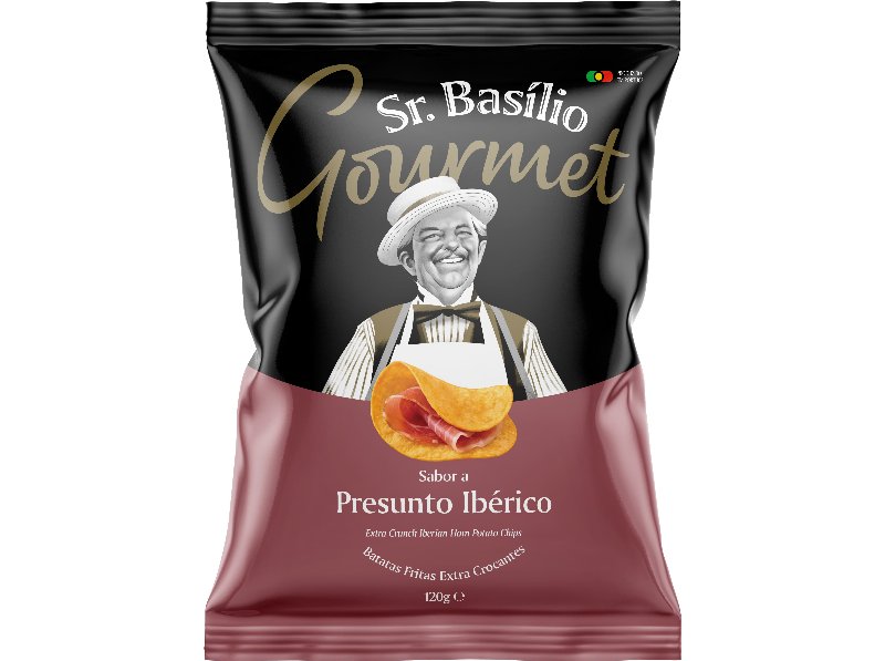 Batatas Fritas Sr Basilio Presunto Ibérico Gourmet 120 g