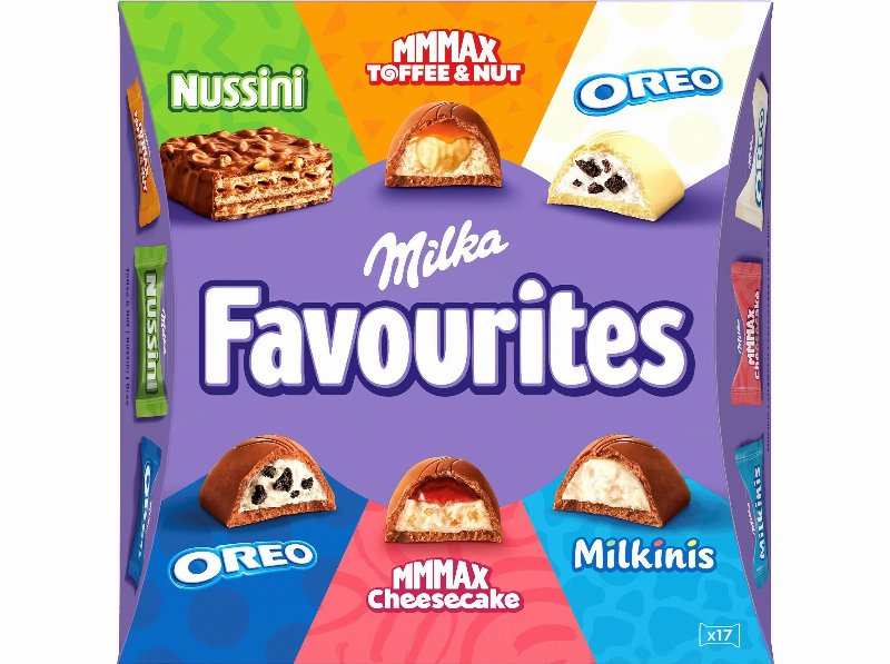 Chocolates Milka Favourites 141 g