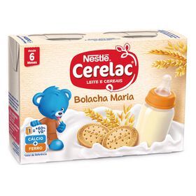 Leite E Cereais Bolacha Maria +6M Cerelac 2 X 200 ml
