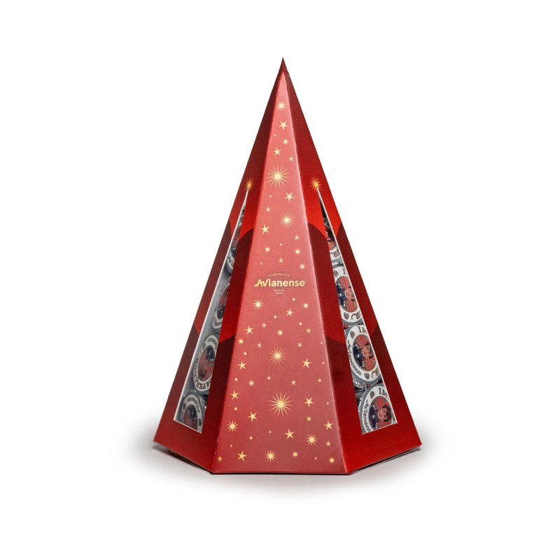 Bombons De Chocolate Negro Pinheiro E Natal 250 g