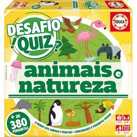 Educa - Jogo Desafio Quiz Animais E Natureza
