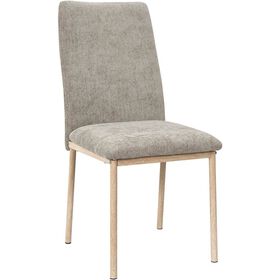 Conjunto De 2 Cadeiras Taupe Emília