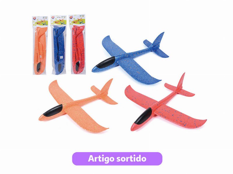 Avião One Two Fun Cores Sortidas