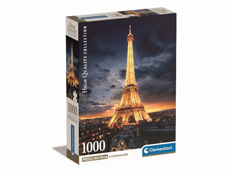 Puzzle Tour Eiffel Clementoni 1000 Peças