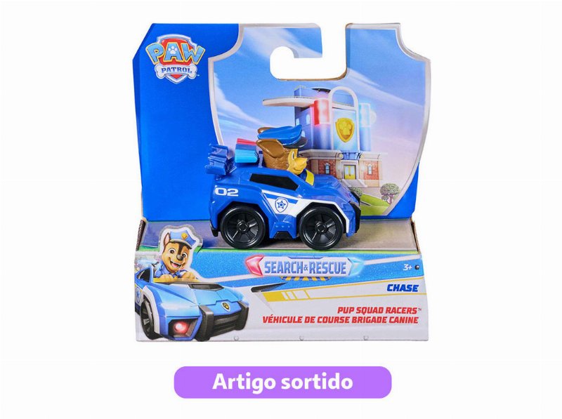 Veículo Pup Patrulha Pata Squad Racers Sear Modelos Sortidos