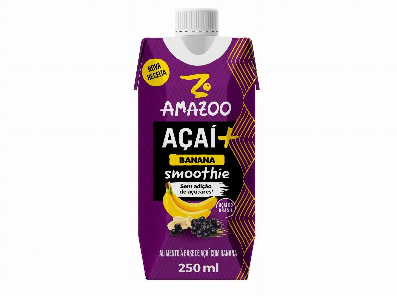 Smoothie Amazoo Açaí E Banana 0.25 l