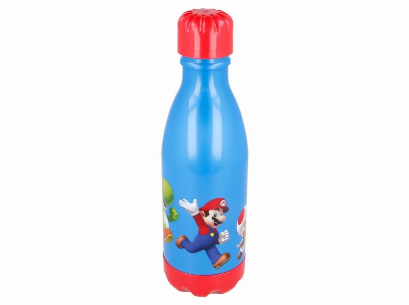 Garrafa Água Super Mário Plástico 560 ml
