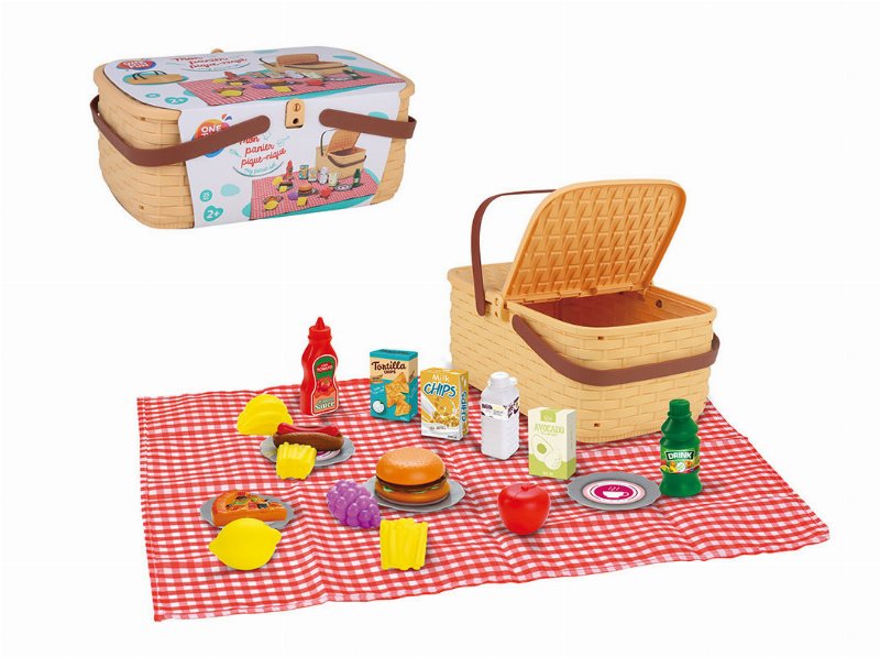 O Meu Cesto Picnic One Two Fun 25 Peças