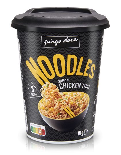 Noodles Sabor A Chicken Thai Pingo Doce 0.091Kg