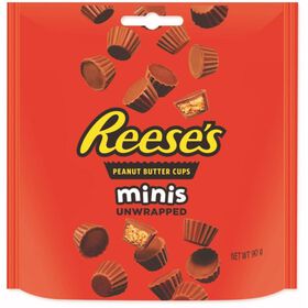 Snack De Chocolate Com Manteiga De Amendoim Minis Reeses 90 gr