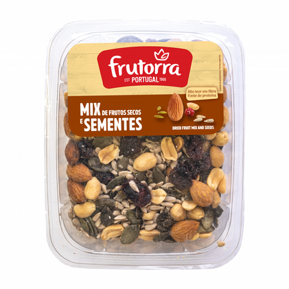 Mix Frutos Secos E Sementes Frutorra 0.2Kg