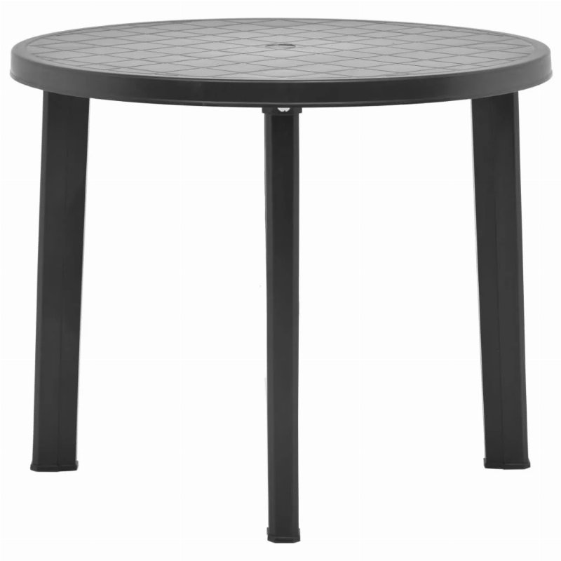 Hkh Mesa De Jardim 89 Cm Plástico - Antracite