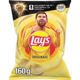 Batata Frita Lisa Original Lay's 160 gr
