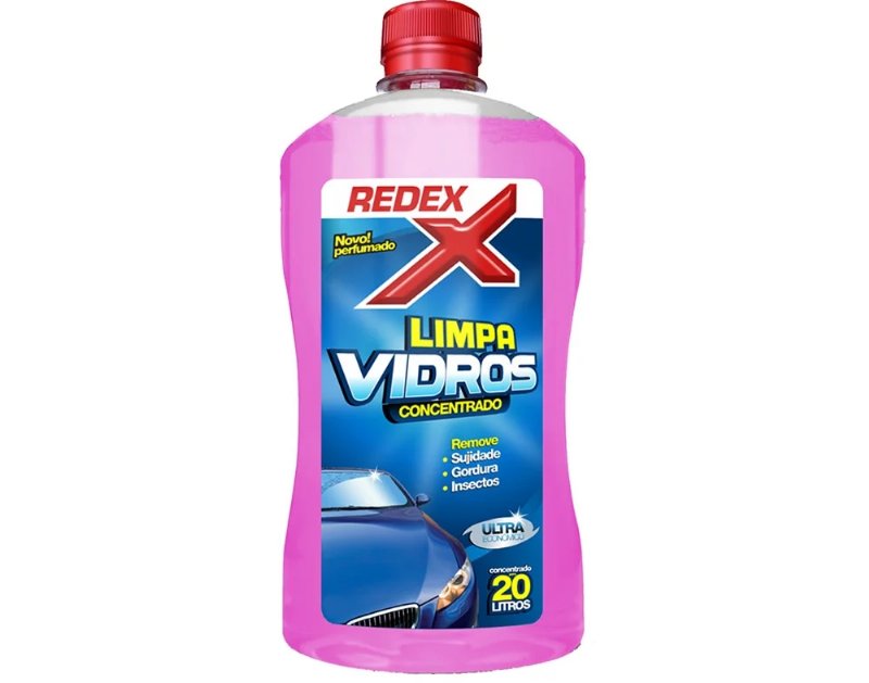 Limpa Vidros Concentrado Redex Rosa 500 ml