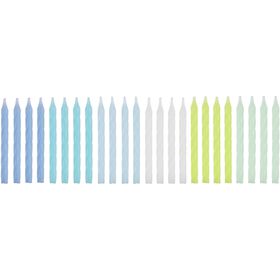 Conjunto 24 Velas Verde Degradé Kasa