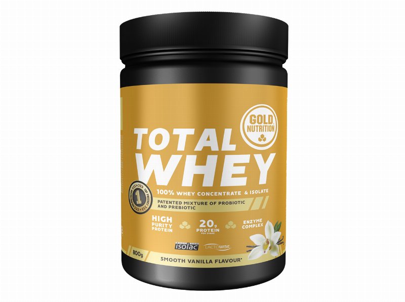 Total Whey Goldnutrition Baunilha 800 g
